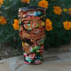 Water Ink Designed Tumbler